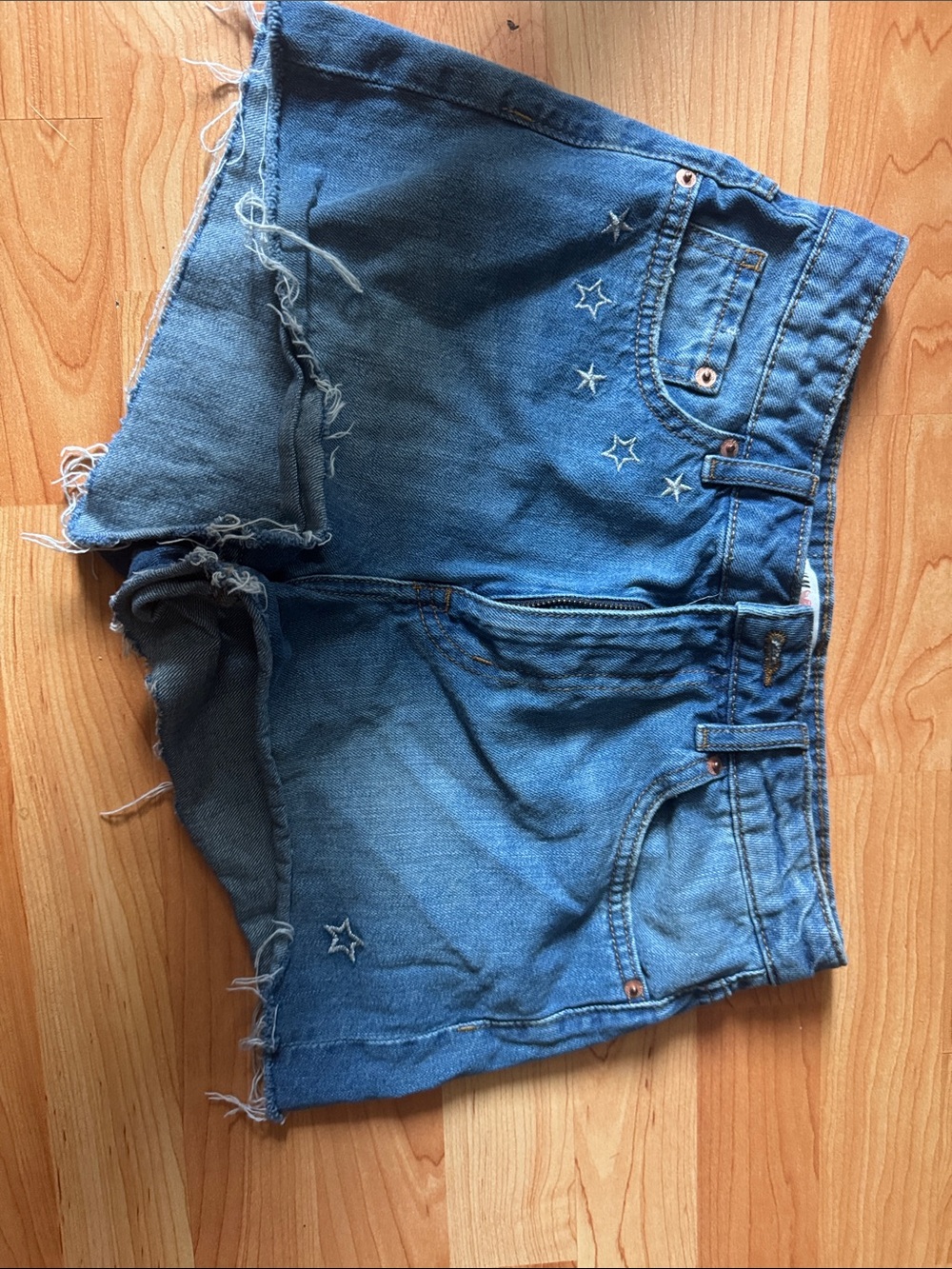 H&M denim Coachella shorts